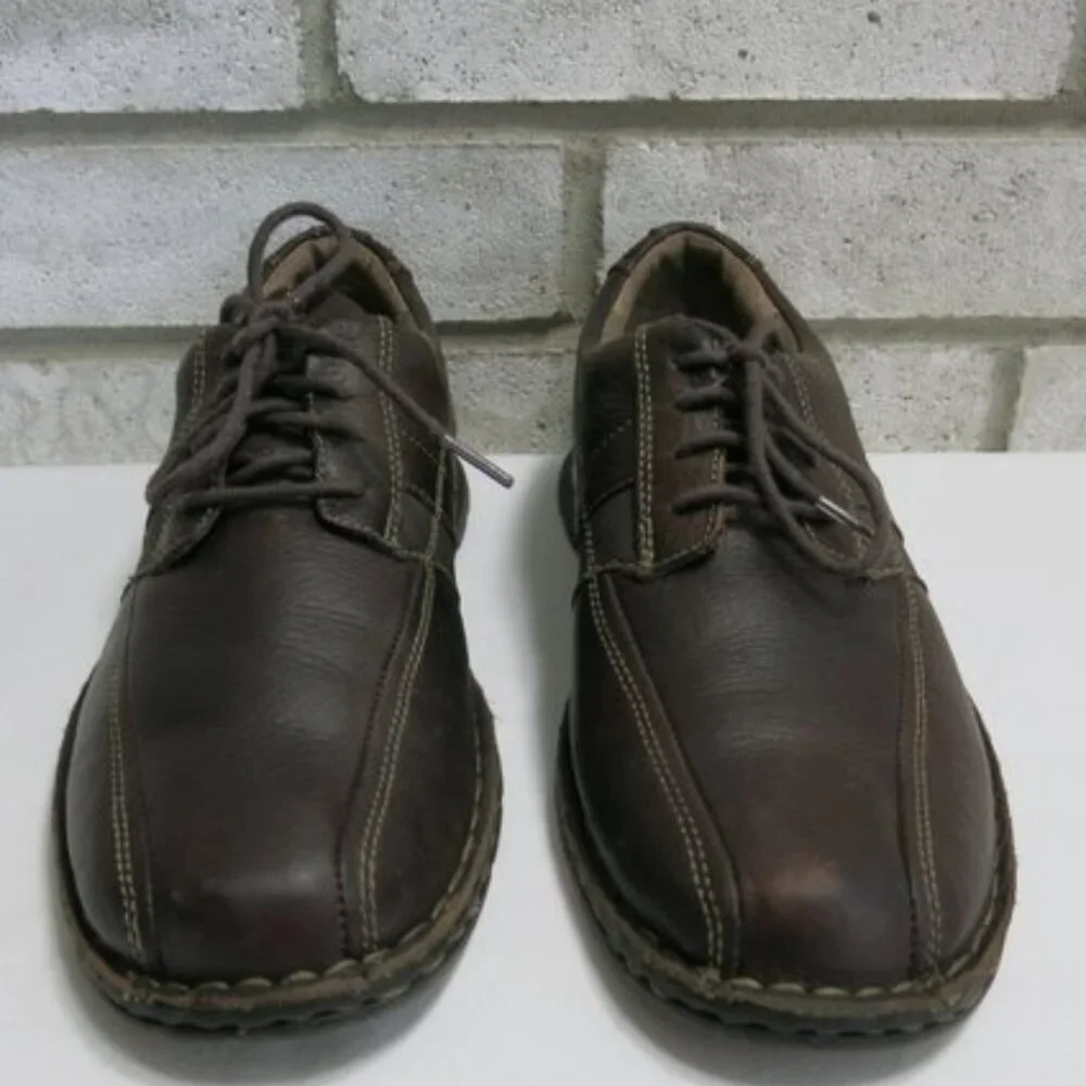 Clarks Oil Tanned Leather Casual Dress Men's Oxfords Casual Footwear Sz 8 M